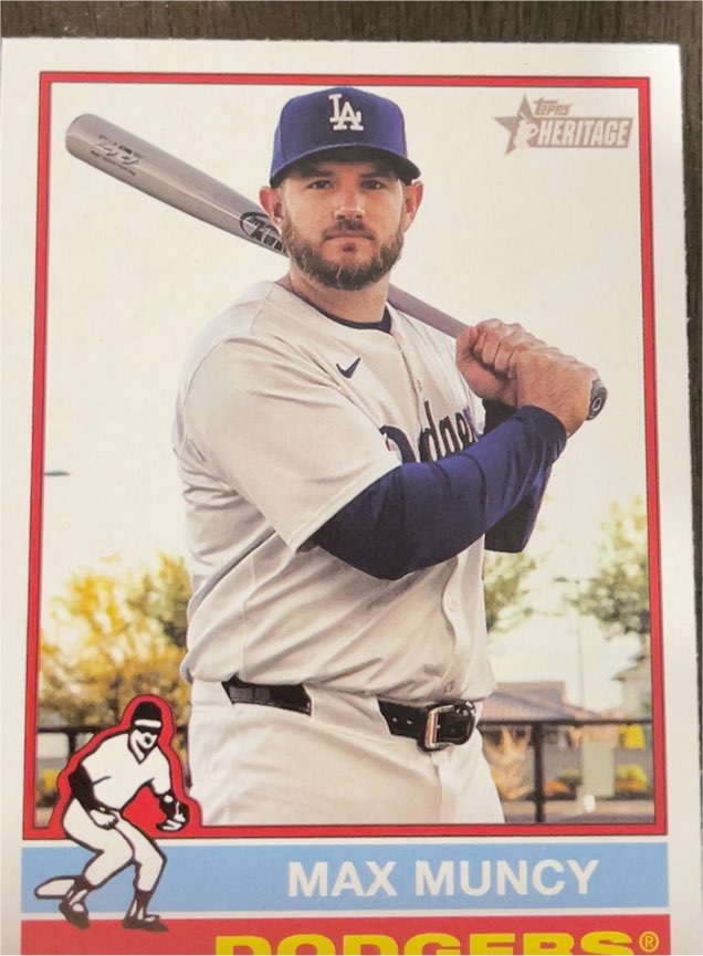 2025 Topps Heritage #359 Max Muncy — front