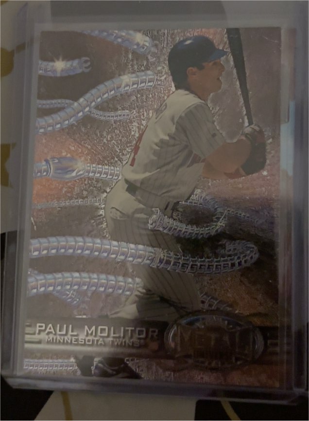 1997 Skybox Metal Universe #212 Paul Molitor — front