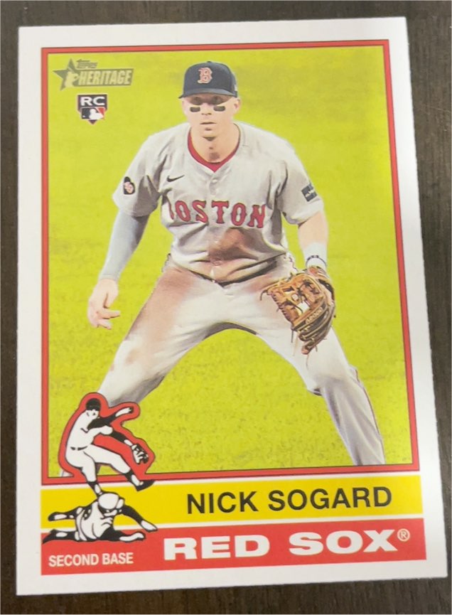 2025 Topps Heritage #133 Nick Sogard — front