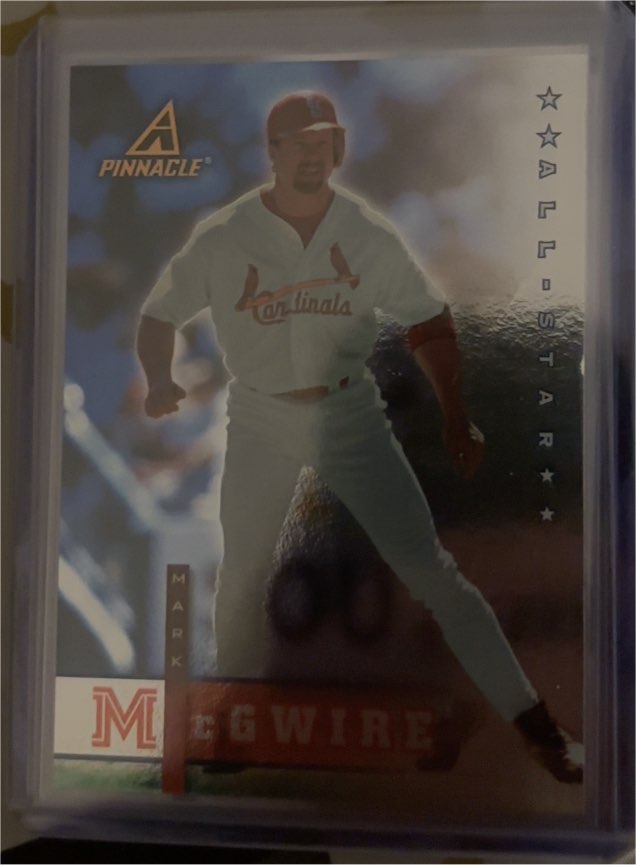 1998 Pinnacle Plus #14 Mark McGwire — front