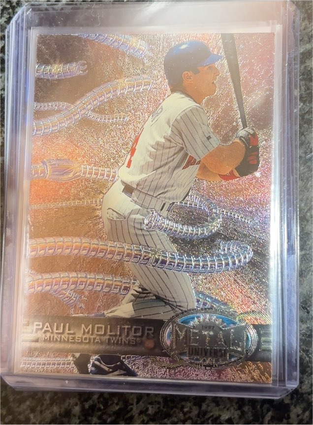 1997 Skybox Metal Universe #212 Paul Molitor — front