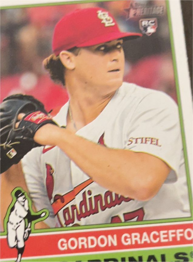 2025 Topps Heritage #153 Gordon Graceffo — front