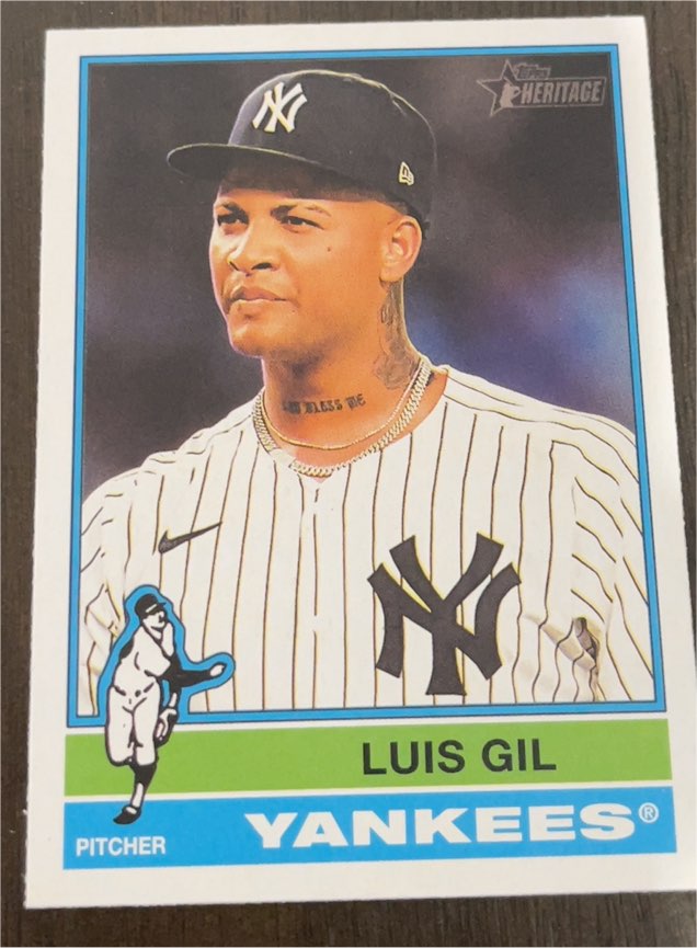 2025 Topps Heritage #142 Luis Gil — front