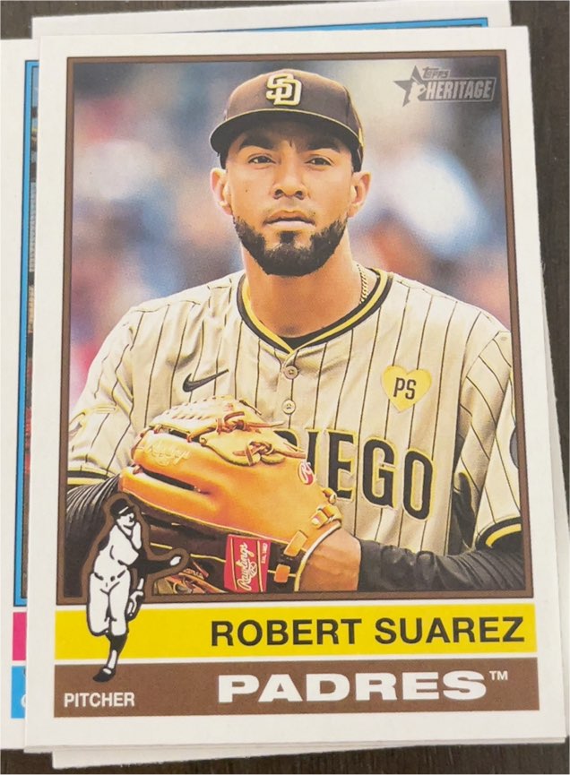 2025 Topps Heritage #91 Robert Suarez — front