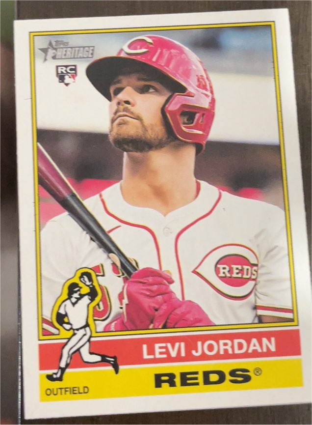 2025 Topps Heritage #88 Levi Jordan — front