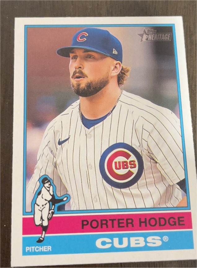 2025 Topps Heritage #184 Porter Hodge — front