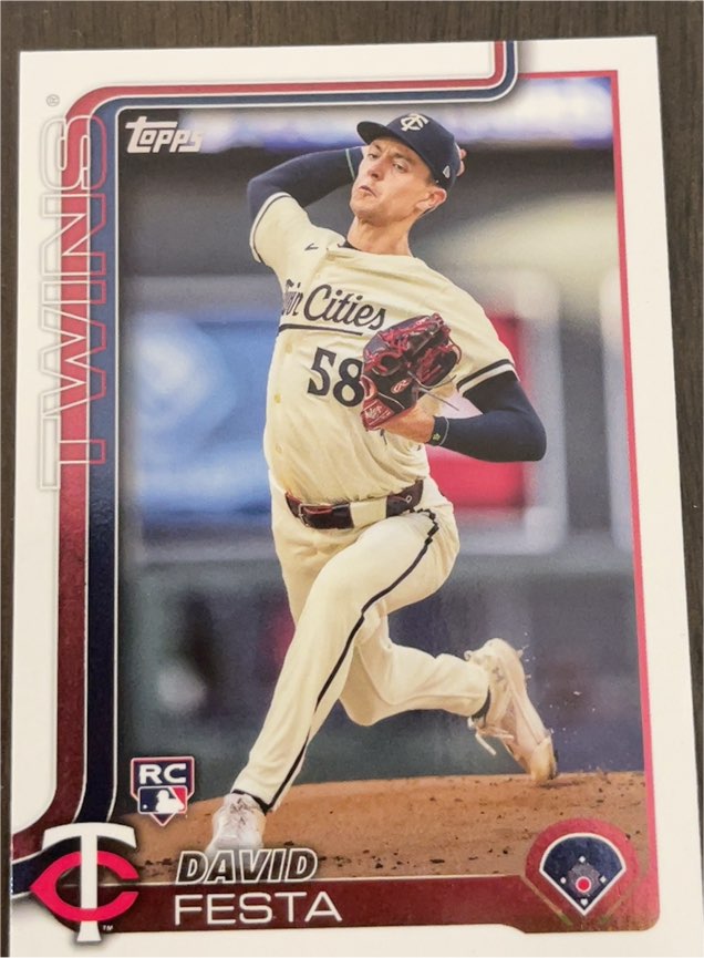 2025 Topps #178 David Festa — front