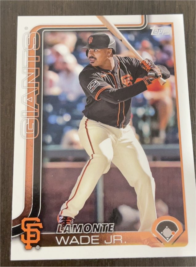 2025 Topps Series 1 #219 LaMonte Wade Jr. — front