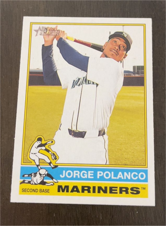 2025 Topps Heritage #97 Jorge Polanco — front
