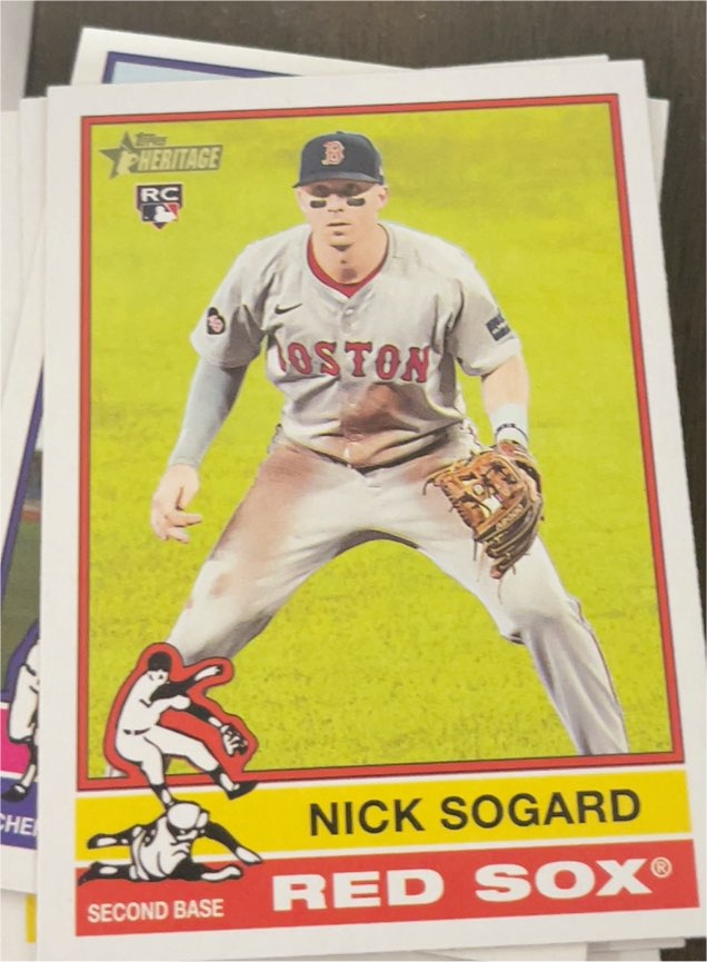2025 Topps Heritage #133 Nick Sogard — front