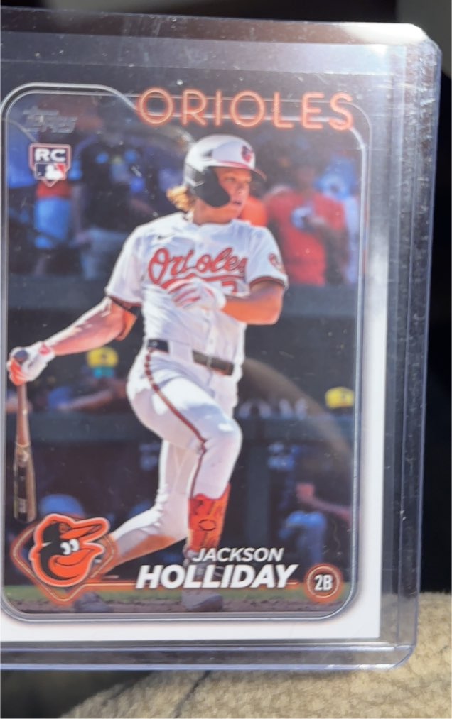 2024 Topps Update #US50 Jackson Holliday — front