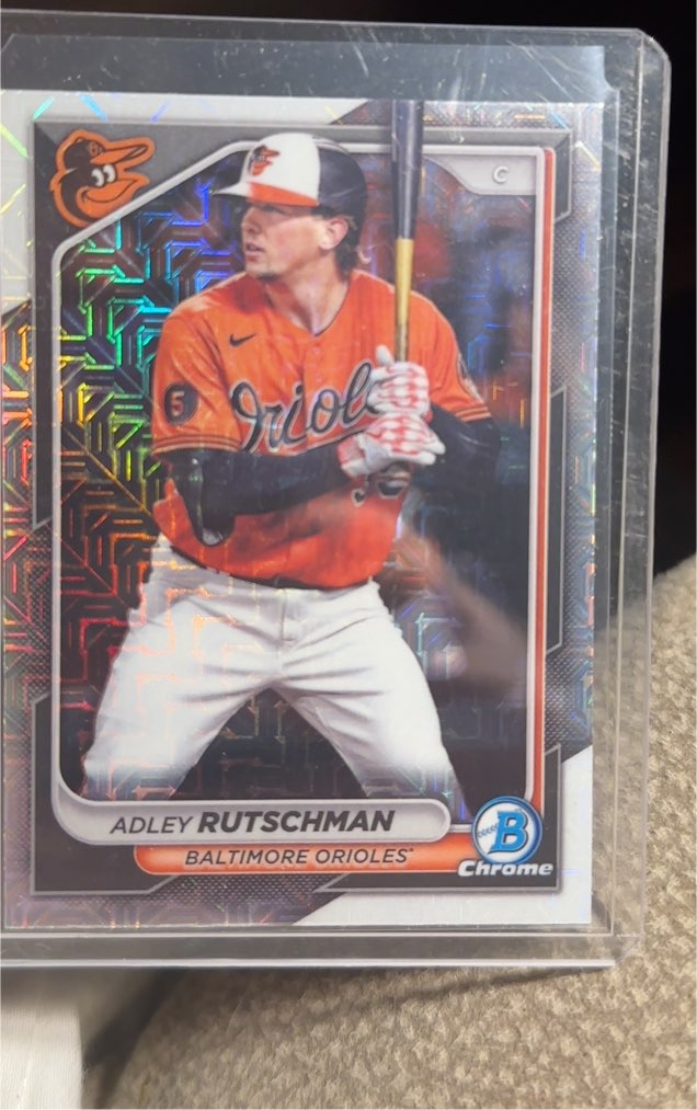 2024 Bowman Chrome #77 Adley Rutschman — front