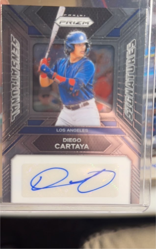2024 Panini Prizm Sensational Signatures #SS-DC Diego Cartaya — front
