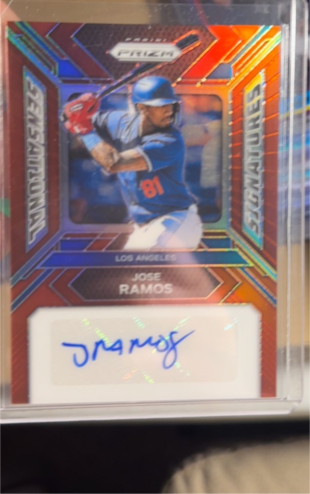 2024 Panini Prizm Sensational Signatures #SS-JR Jose Ramos — front