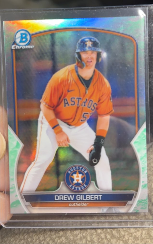 2023 Bowman Chrome Prospects #BCP-16 Drew Gilbert — front