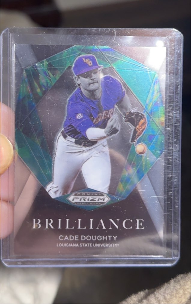 2022 Panini Prizm Draft Picks Brilliance #BR-CD Cade Doughty — front