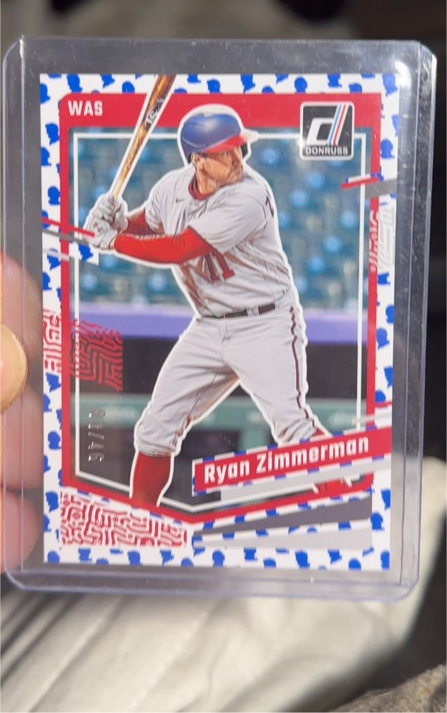 2023 Donruss #181 Ryan Zimmerman — front