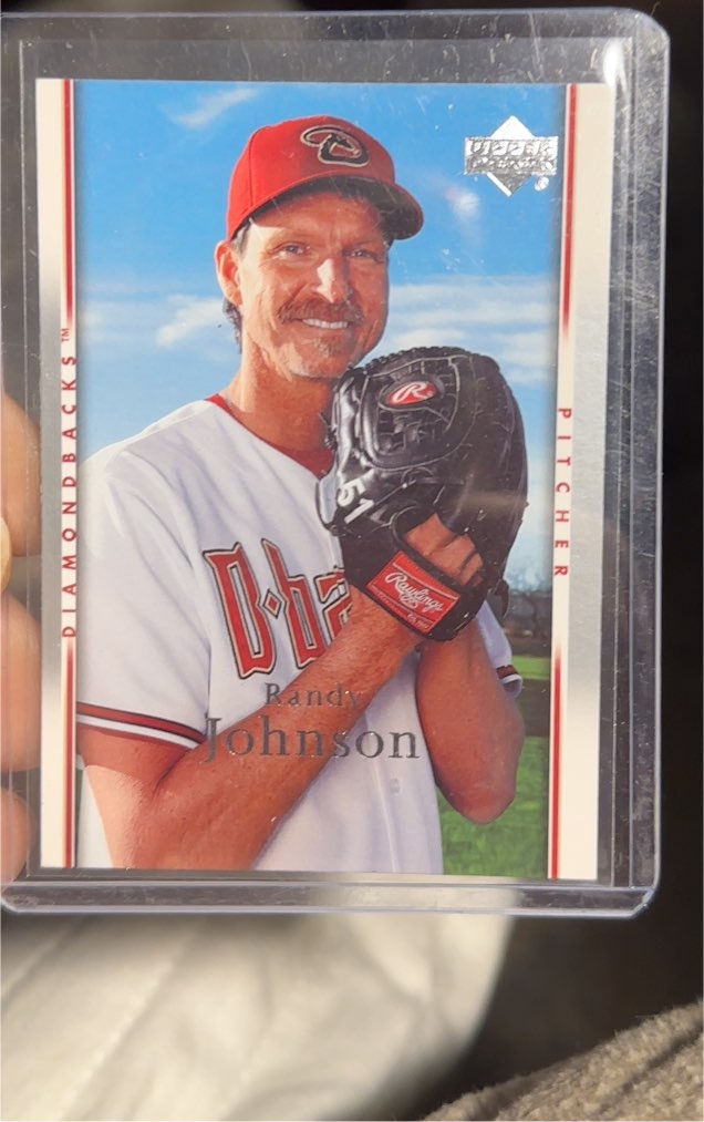 2007 Upper Deck #521 Randy Johnson — front