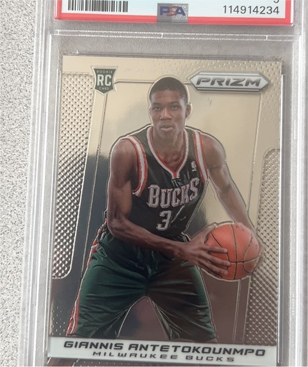 2013 Panini Prizm #290 Giannis Antetokounmpo — front
