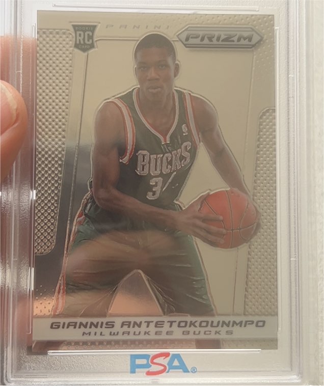 2013-14 Panini Prizm #290 Giannis Antetokounmpo — front