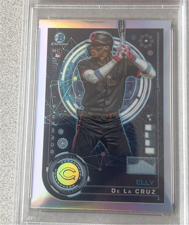 2024 Bowman Chrome #BAI-1 Elly De La Cruz — front