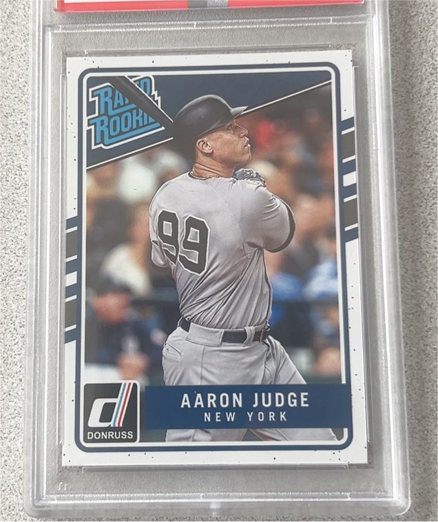 2017 Donruss Optic #38 Aaron Judge Rated Rookie — front