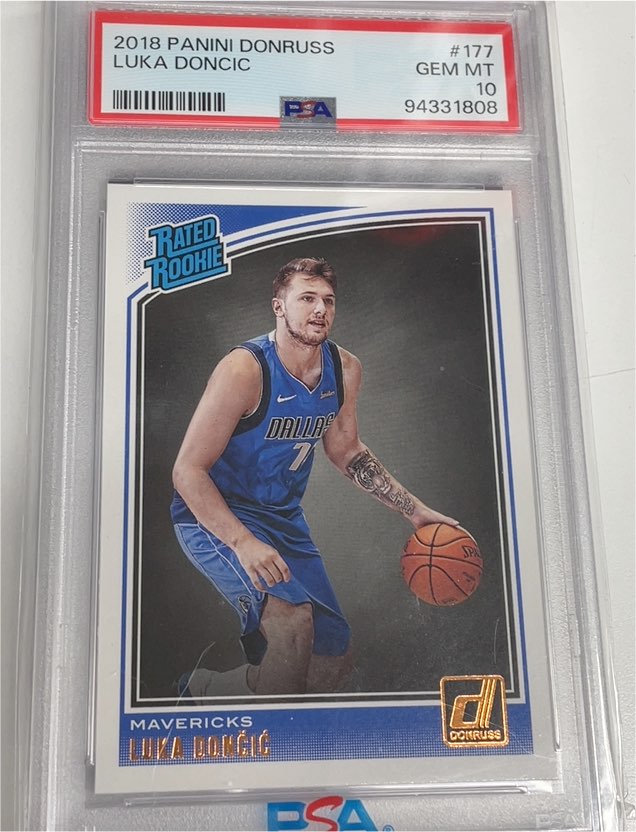 2018 Panini Donruss #177 Luka Doncic — front