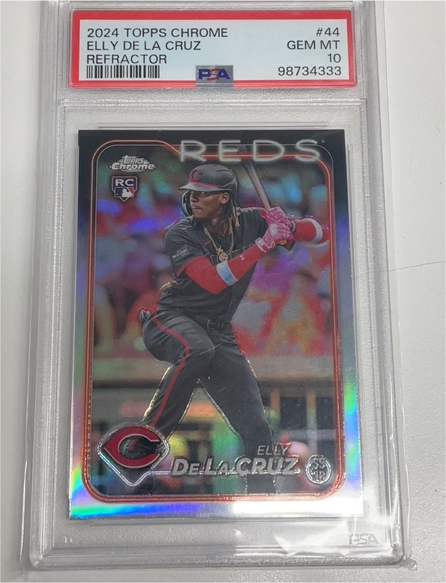 2024 Topps Chrome #44 Elly De La Cruz — front