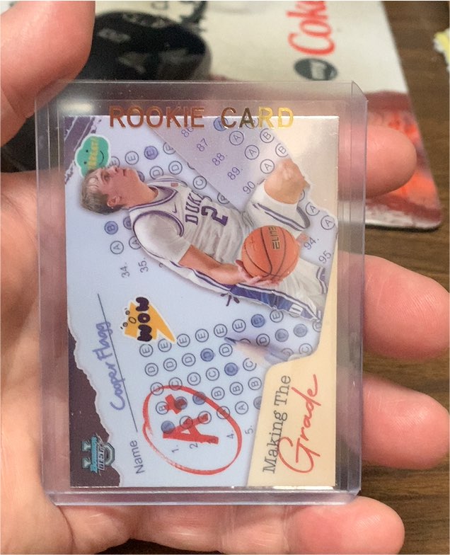 2024 Bowman University Best #MG-5 Cooper Flagg Making the Grade — front