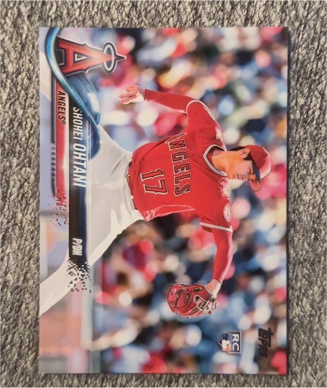 2018 Topps #700 Shohei Ohtani Rookie Pitching — front