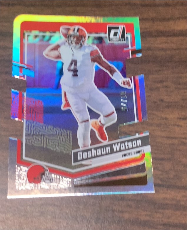 2023 Donruss Press Proof #57/58 Deshaun Watson — front