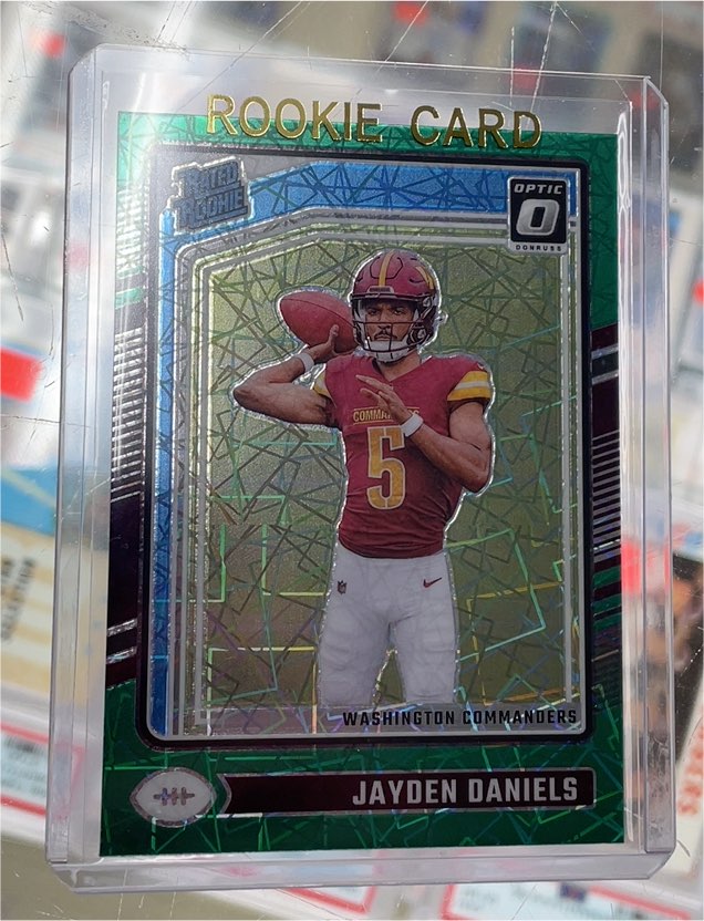 2024 Donruss Optic #248 Jayden Daniels — front