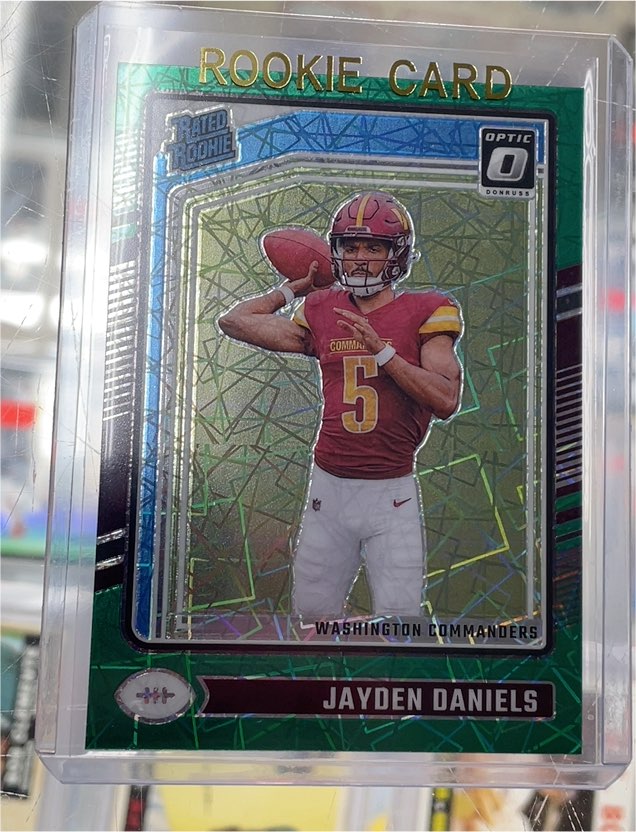 2024 Panini Donruss Optic #248 Jayden Daniels — front