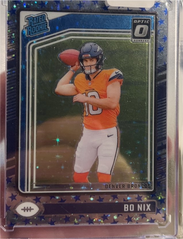 2024 Panini Donruss Optic #209 Bo Nix — front