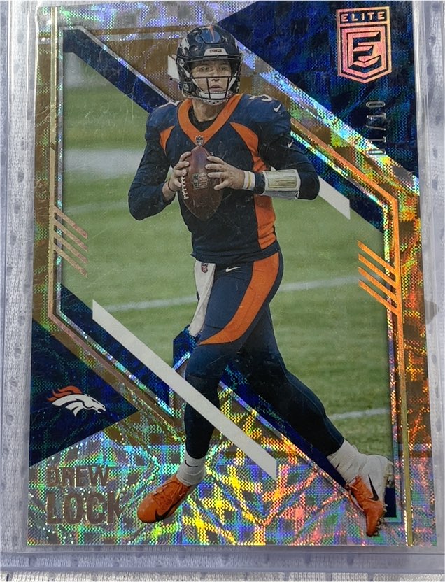 2021 Donruss Elite #67 Drew Lock — front