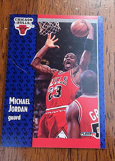 1991-92 Fleer #29 Michael Jordan — front