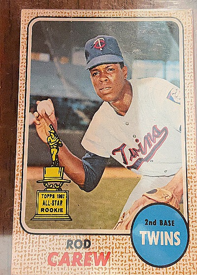 1968 Topps #80 Rod Carew — front