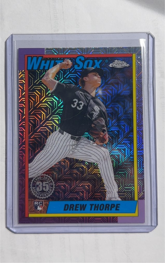 2025 Topps Chrome #T90C-20 Drew Thorpe — front