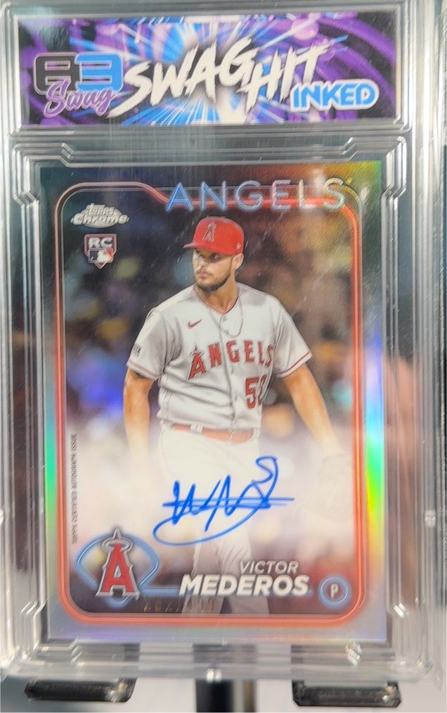 2024 Topps Chrome Update #RA-VME Victor Mederos — front