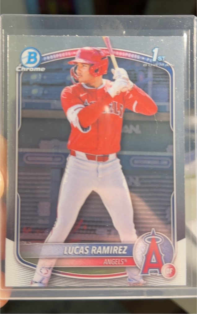 2025 Bowman Chrome #BCP-135 Lucas Ramirez — front