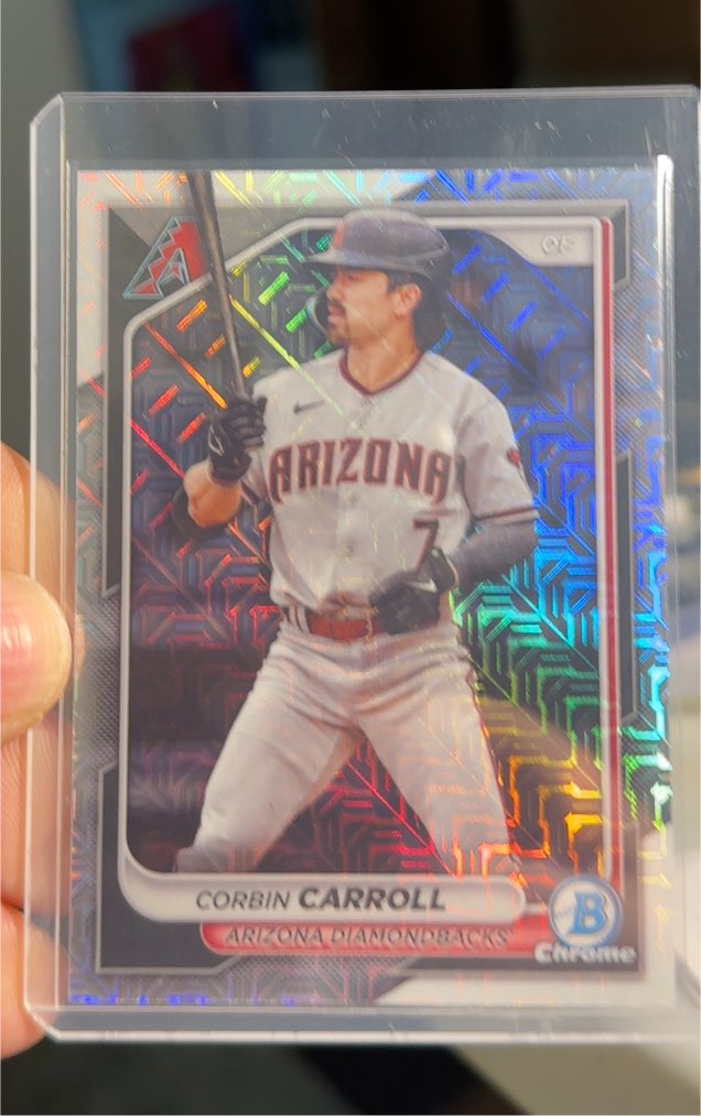 2024 Bowman Chrome #25 Corbin Carroll — front