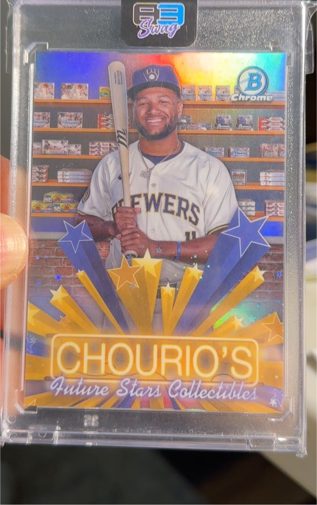 2025 Bowman Chrome #HS-3 Jackson Chourio — front