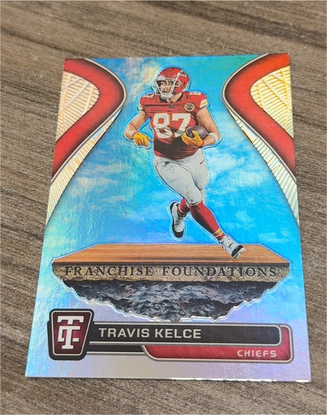 2024 Panini Totally Certified Franchise Foundations Travis Kelce — front