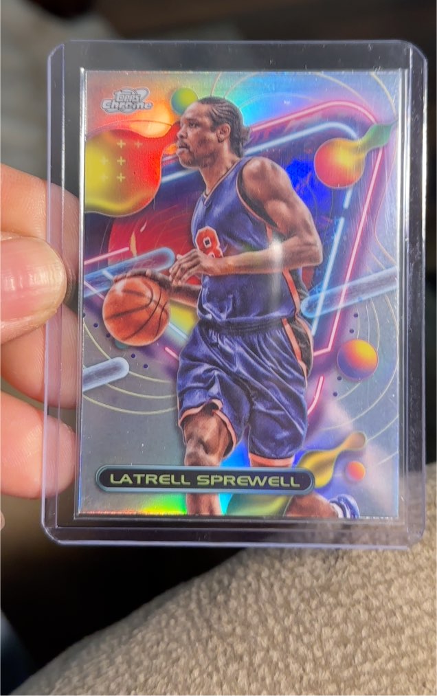 2023-24 Topps Cosmic Chrome #145 Latrell Sprewell — front
