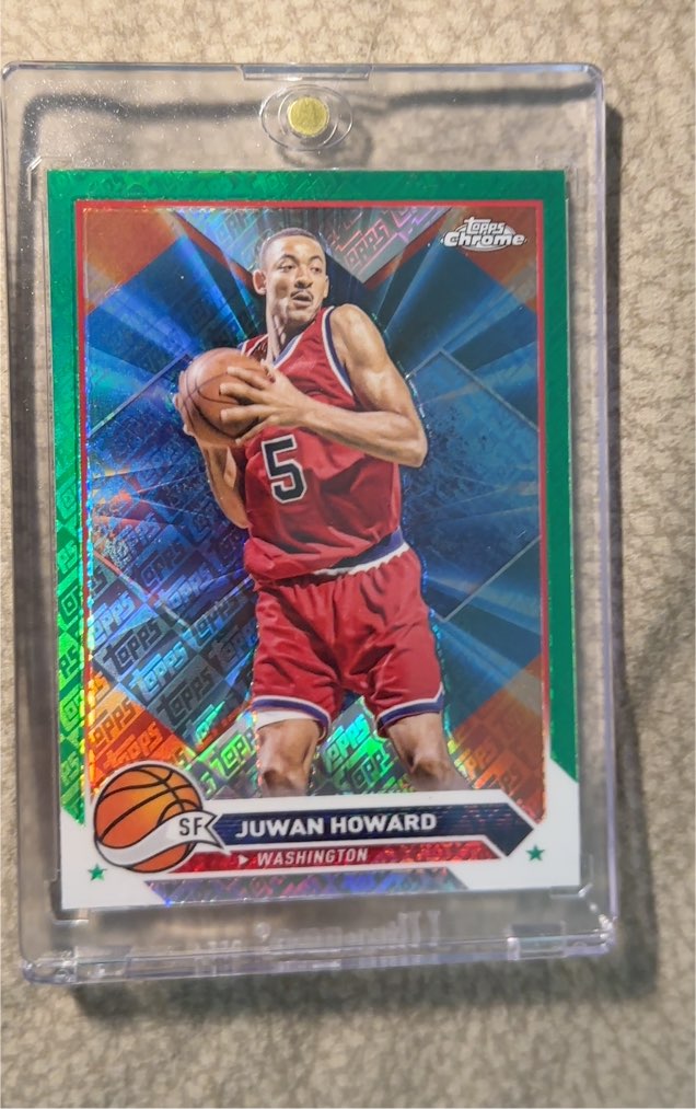 2023-24 Topps Chrome #101 Juwan Howard — front