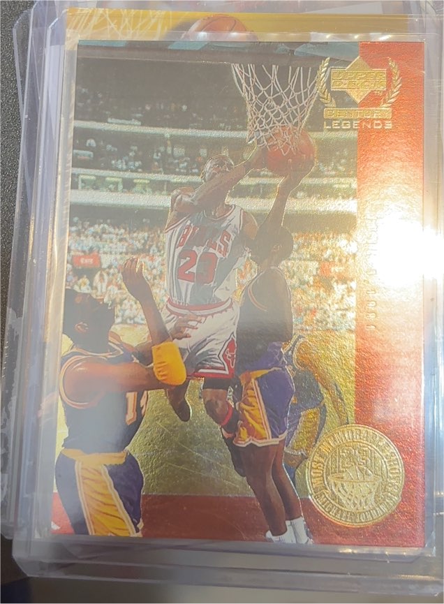 1999 Upper Deck Century Legends #3 Michael Jordan — front