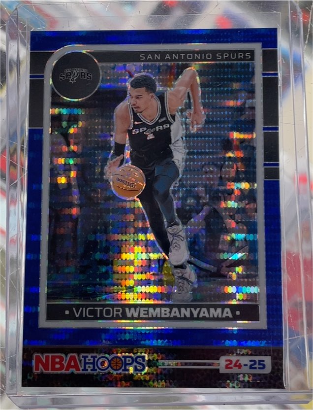 2024-25 Panini NBA Hoops #165 Victor Wembanyama — front