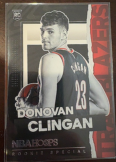 2024-25 Panini NBA Hoops #3 Donovan Clingan Rookie Special — front