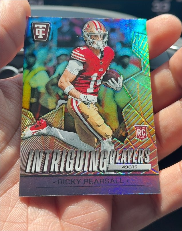 2024 Panini Totally Certified #25 Ricky Pearsall Intriguing Players — front