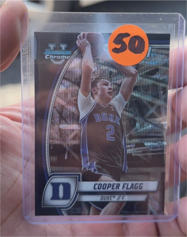 2024 Bowman Chrome U #16 Cooper Flagg — front